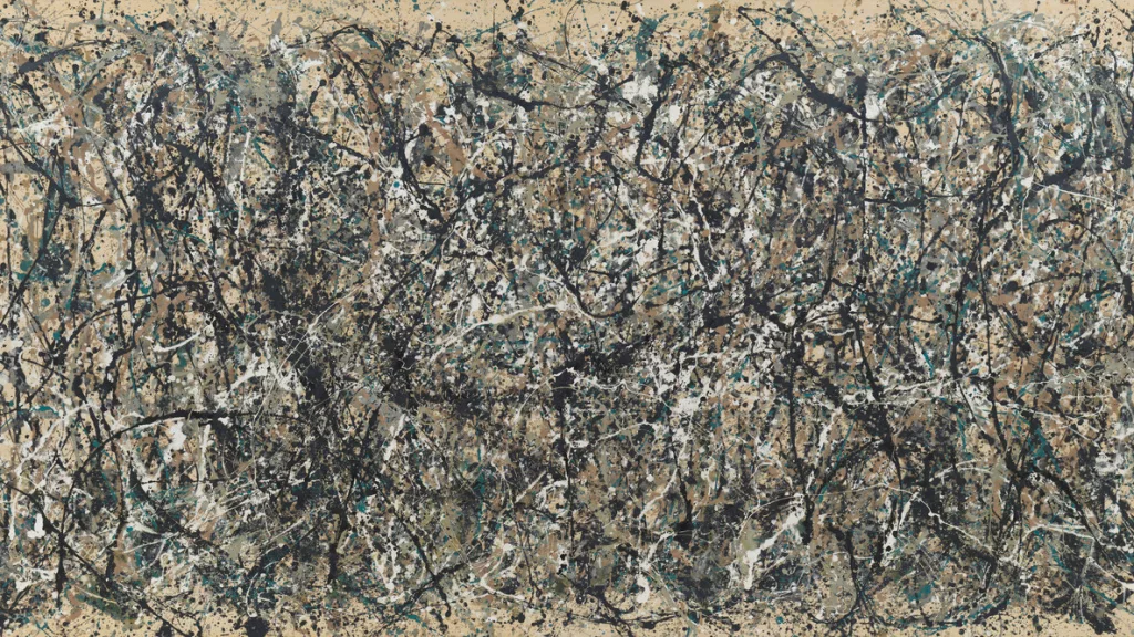 Toile de Jackson Pollock